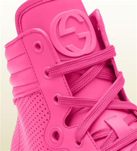 pink.gucci sneakers|pink Gucci sneakers for sale.